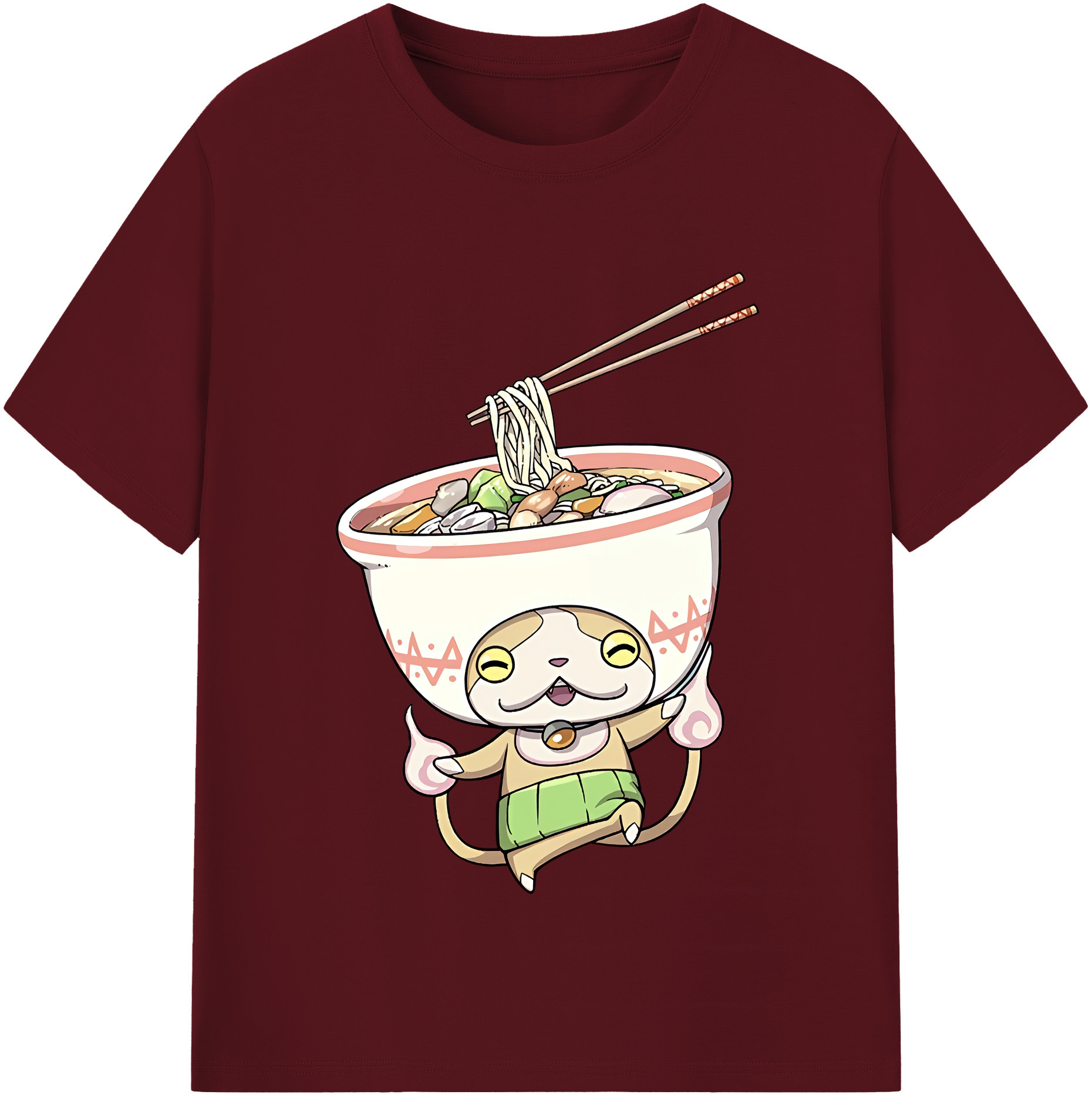 （画像用） 妖怪ウォッチ Yo-kai Watch 綿100％半袖Tシャツ（フロントプリント）